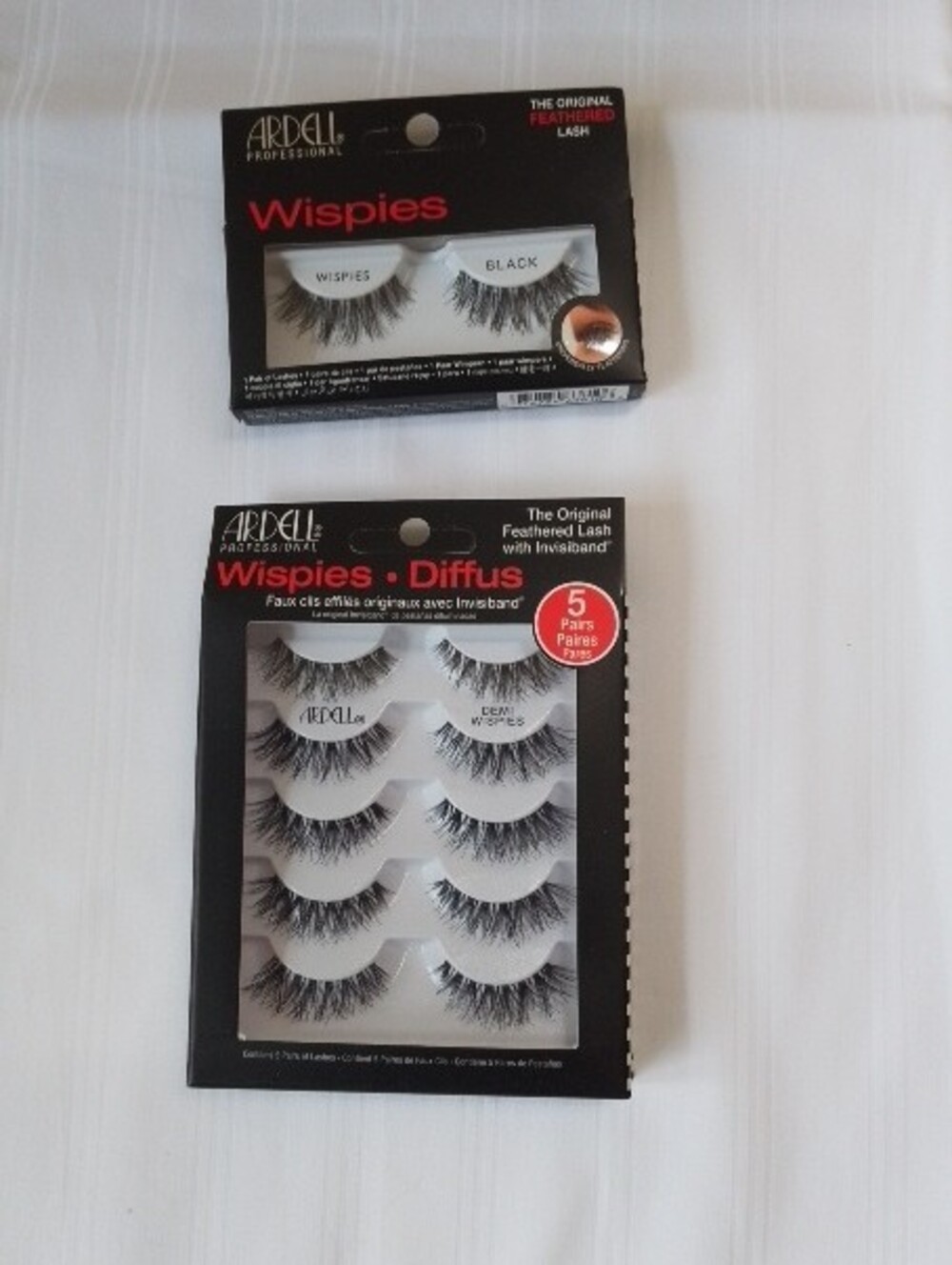 NWT Ardell Professional Wispies Feathered Eyelash Package